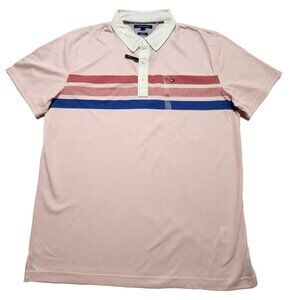 Tommy Hilfiger Men's‎ Short-Sleeve THFLEX Polo Shirt Slim Fit XXL